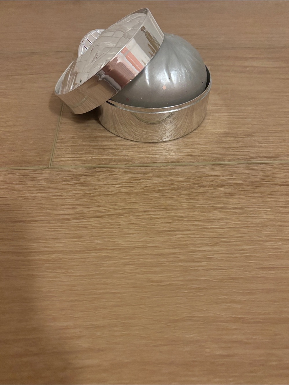 Silver squishy dumpling - Picture 3 of 4